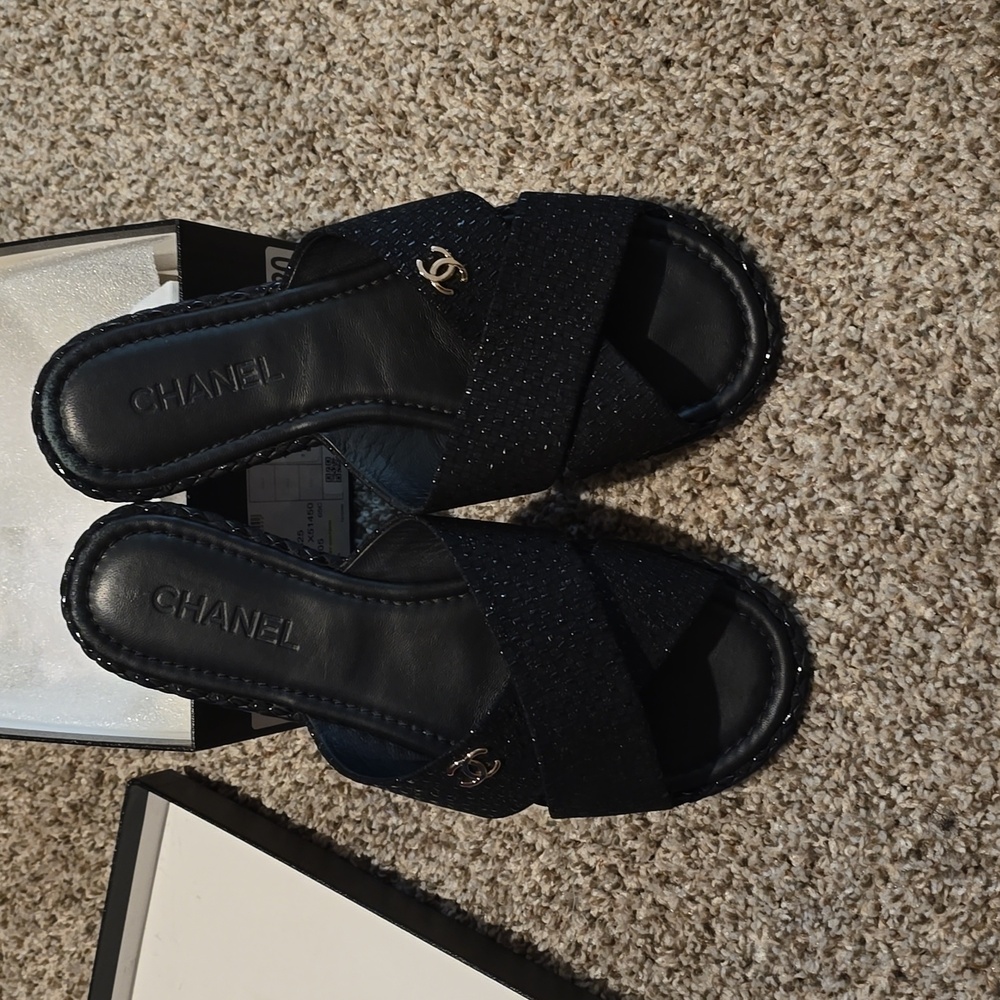 Authentic Chanel sandals